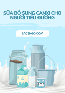 Blue White Illustrated National Milk Day Poster